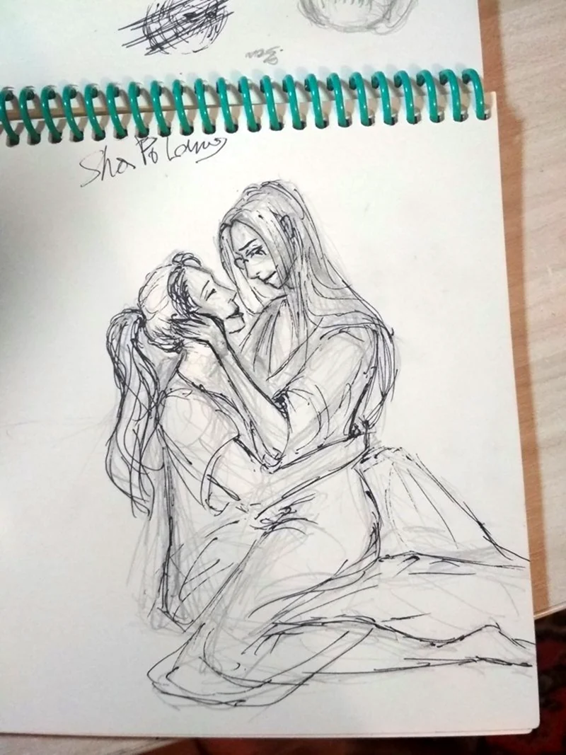 Гкншин рисунки карандашом