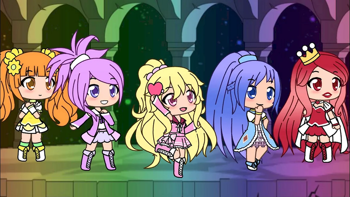 Глиттер Форс Gacha Life