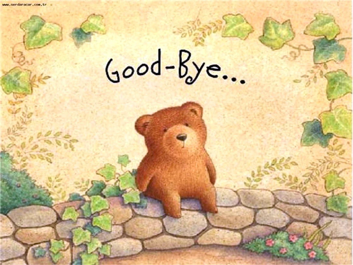 Goodbye картинки