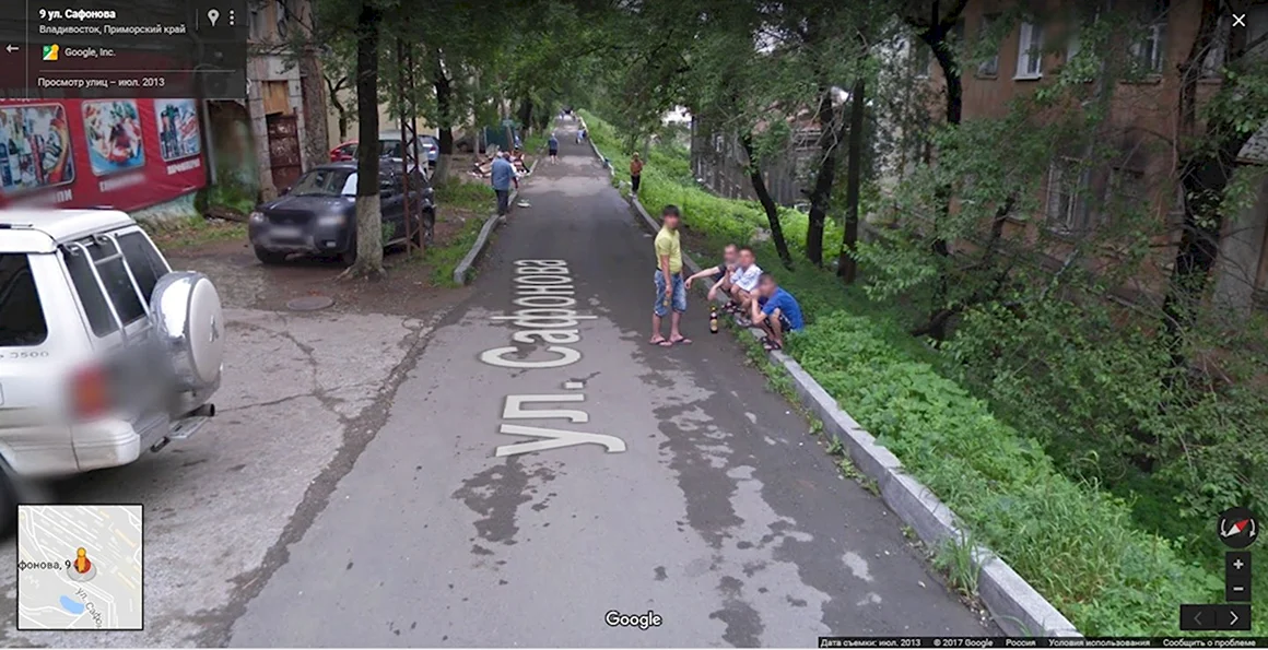 Google Maps приколы