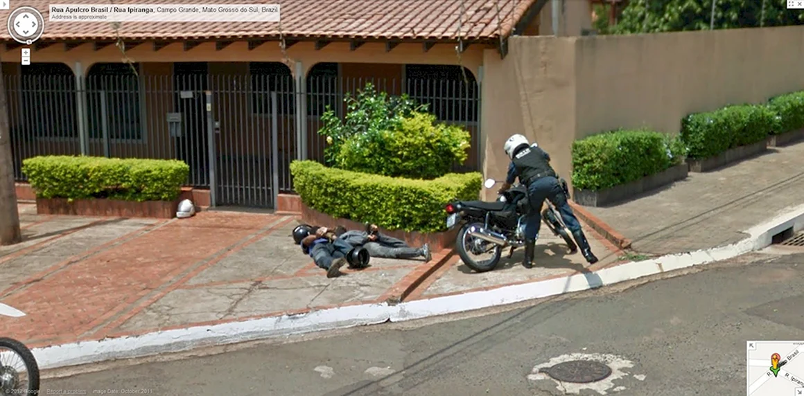 Google Maps приколы