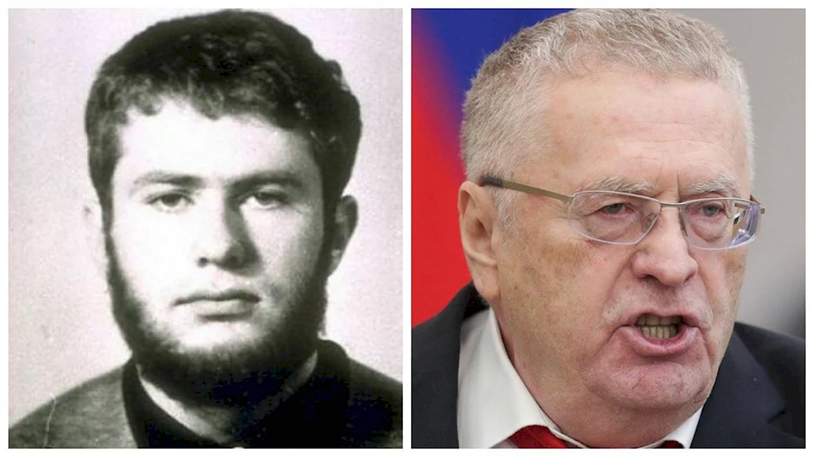 Горбачев в молодости и сейчас