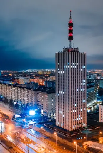 Город Архангельск высотка