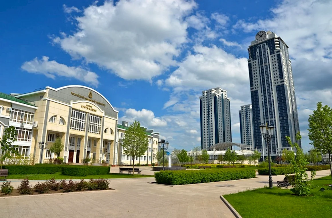 Город Грозный архитектура