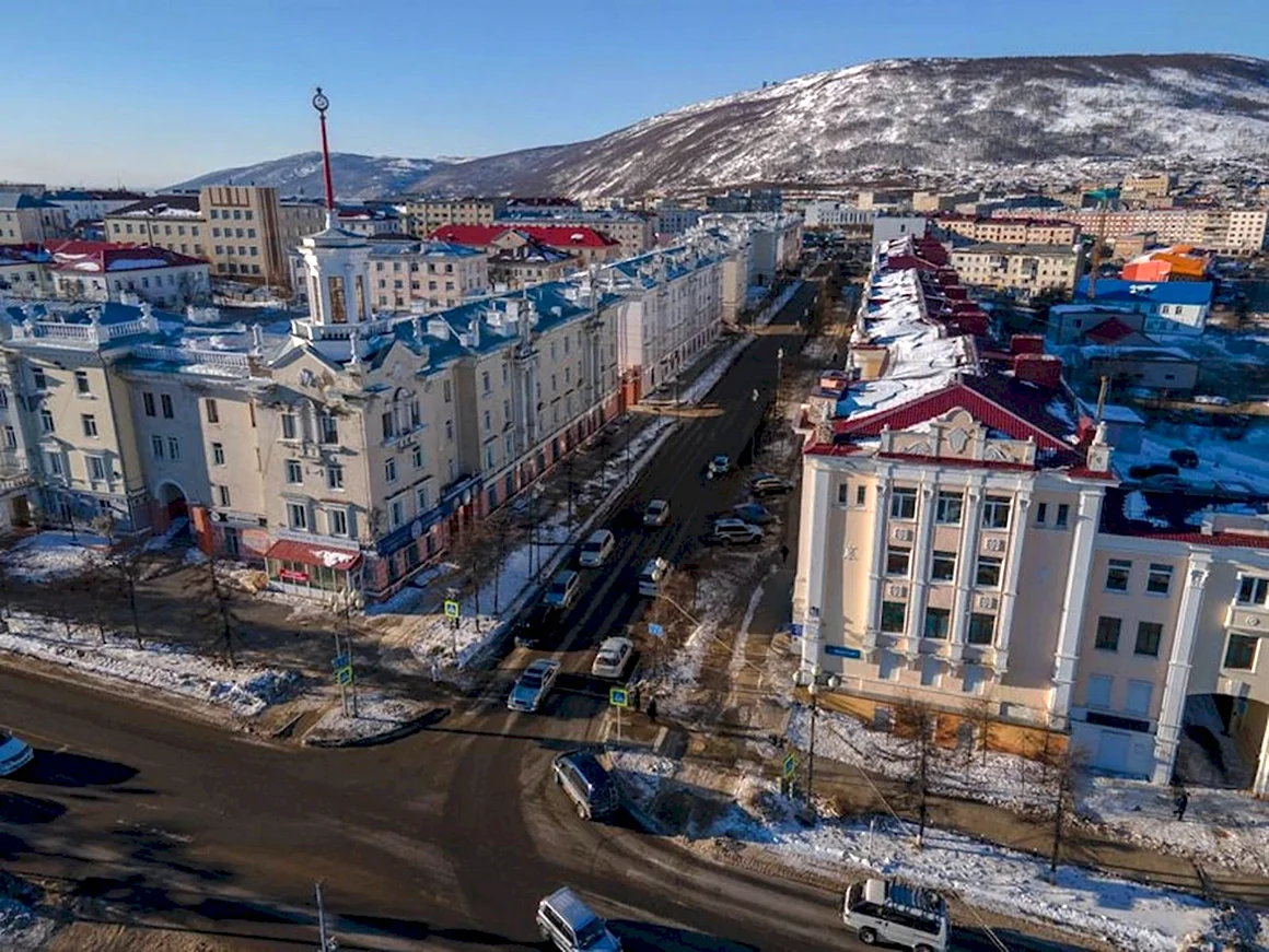 Город Магадан 2020