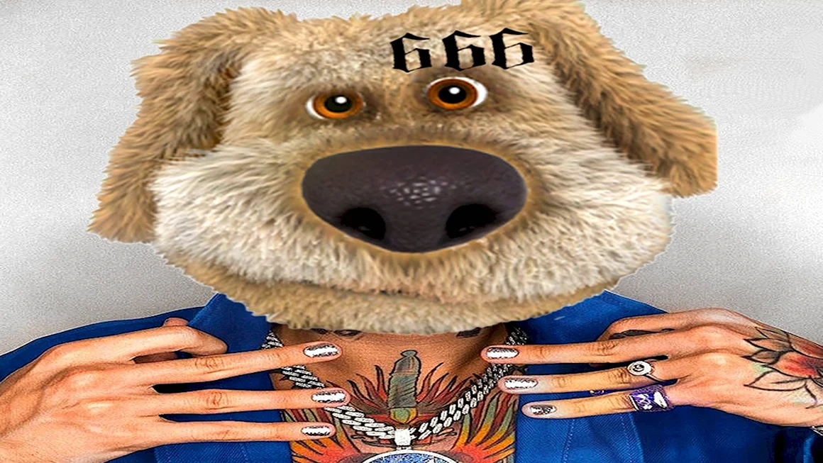 Говорящий Бен с телефоном