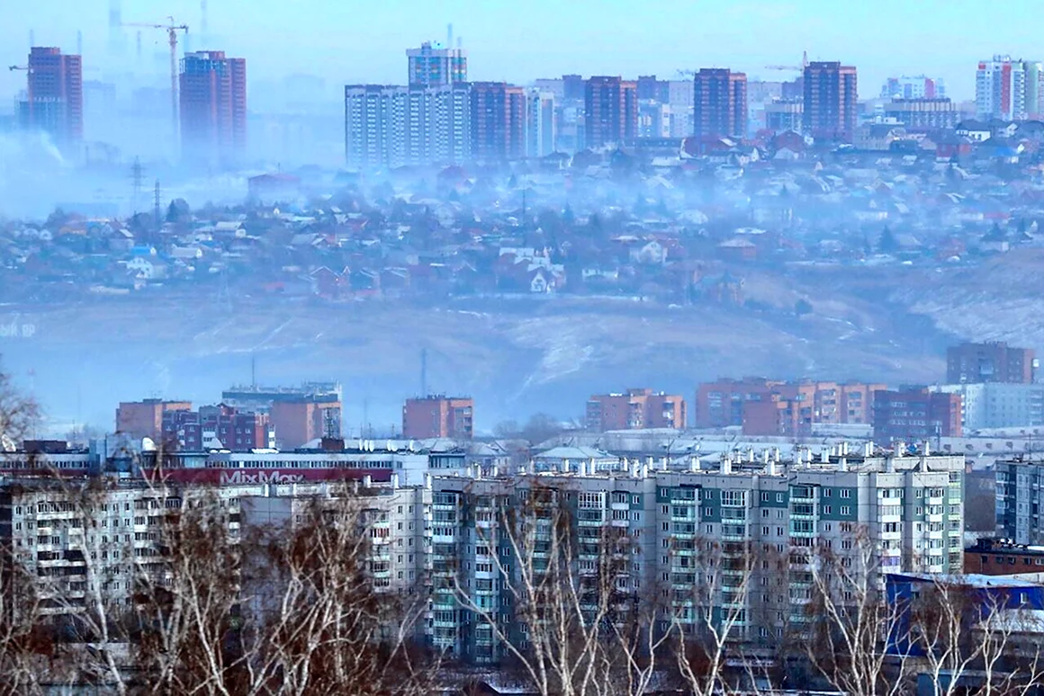 Грязный воздух Красноярск