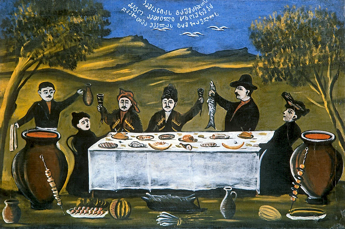 Грузинский художник Нико Пиросмани