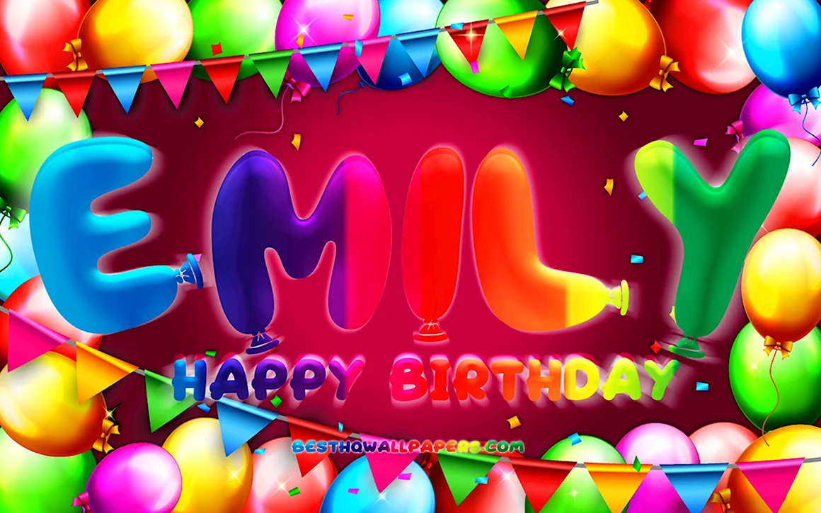 Happy Birthday Emily
