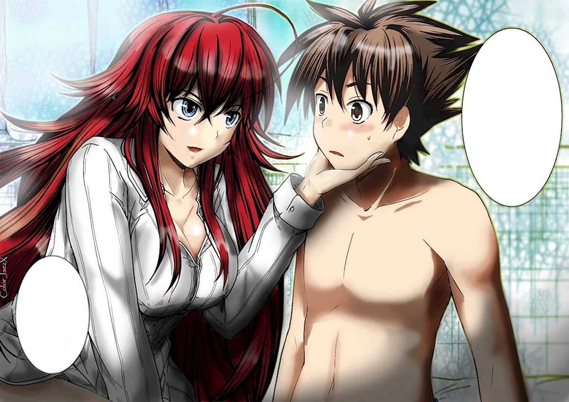 High School DXD Риас и Иссей