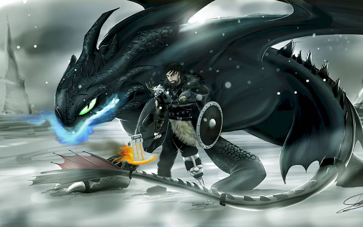 How to Train your Dragon Беззубик