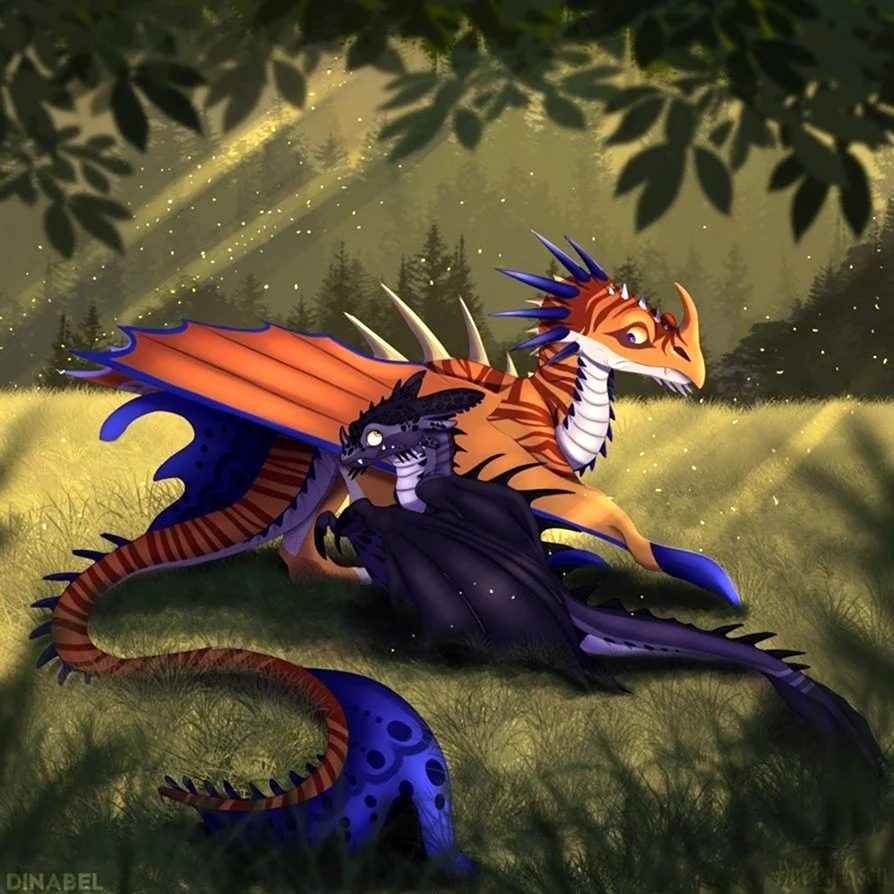HTTYD драконы Art