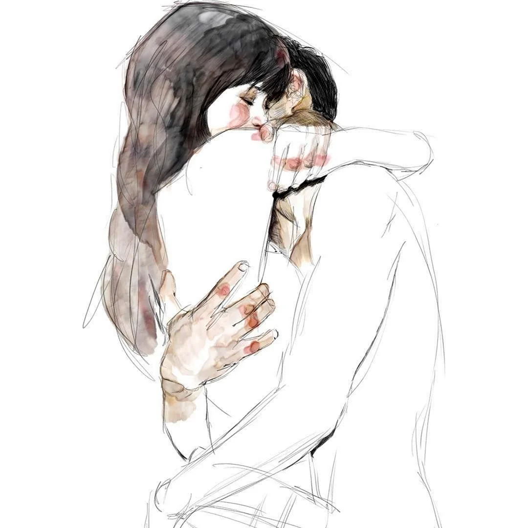 Hug рисунок