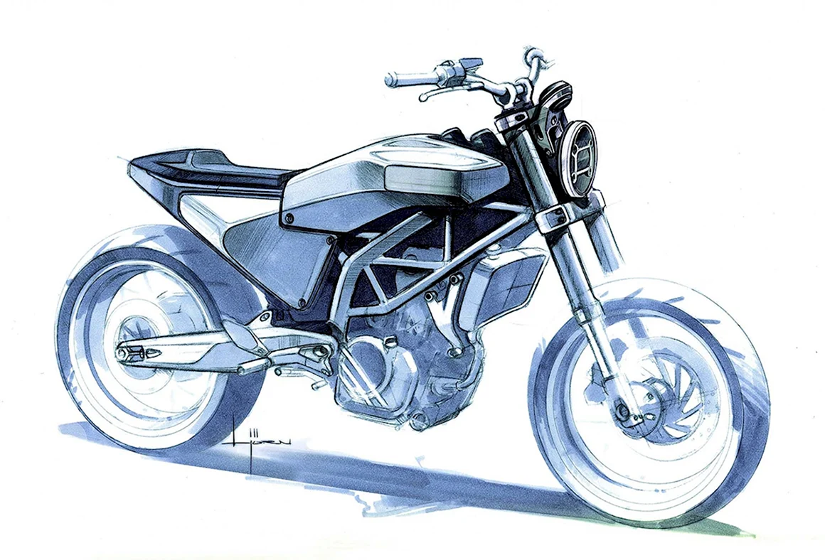 Husqvarna 401 Sketch