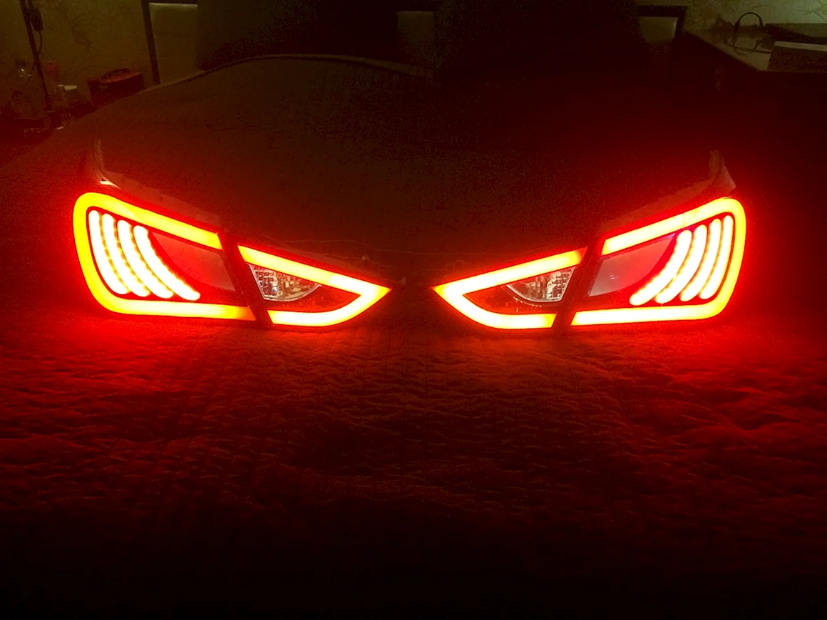 Hyundai Sonata 2016 led stop