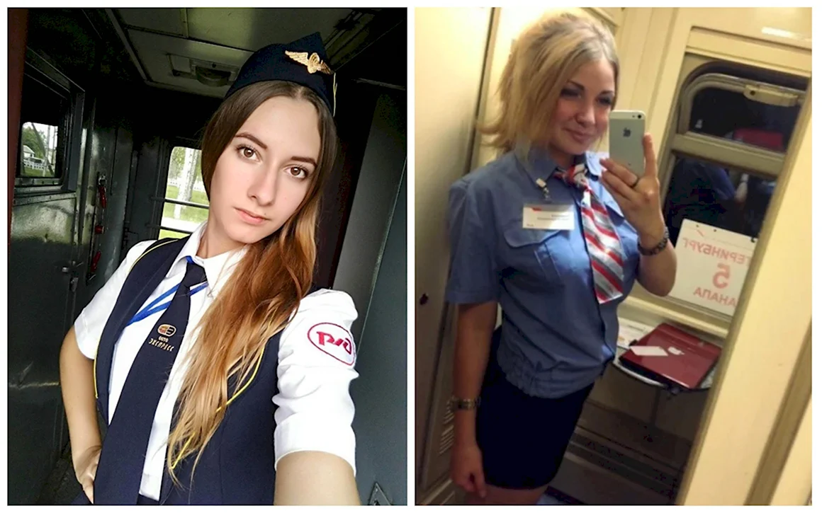 Яна Макарова проводница РЖД