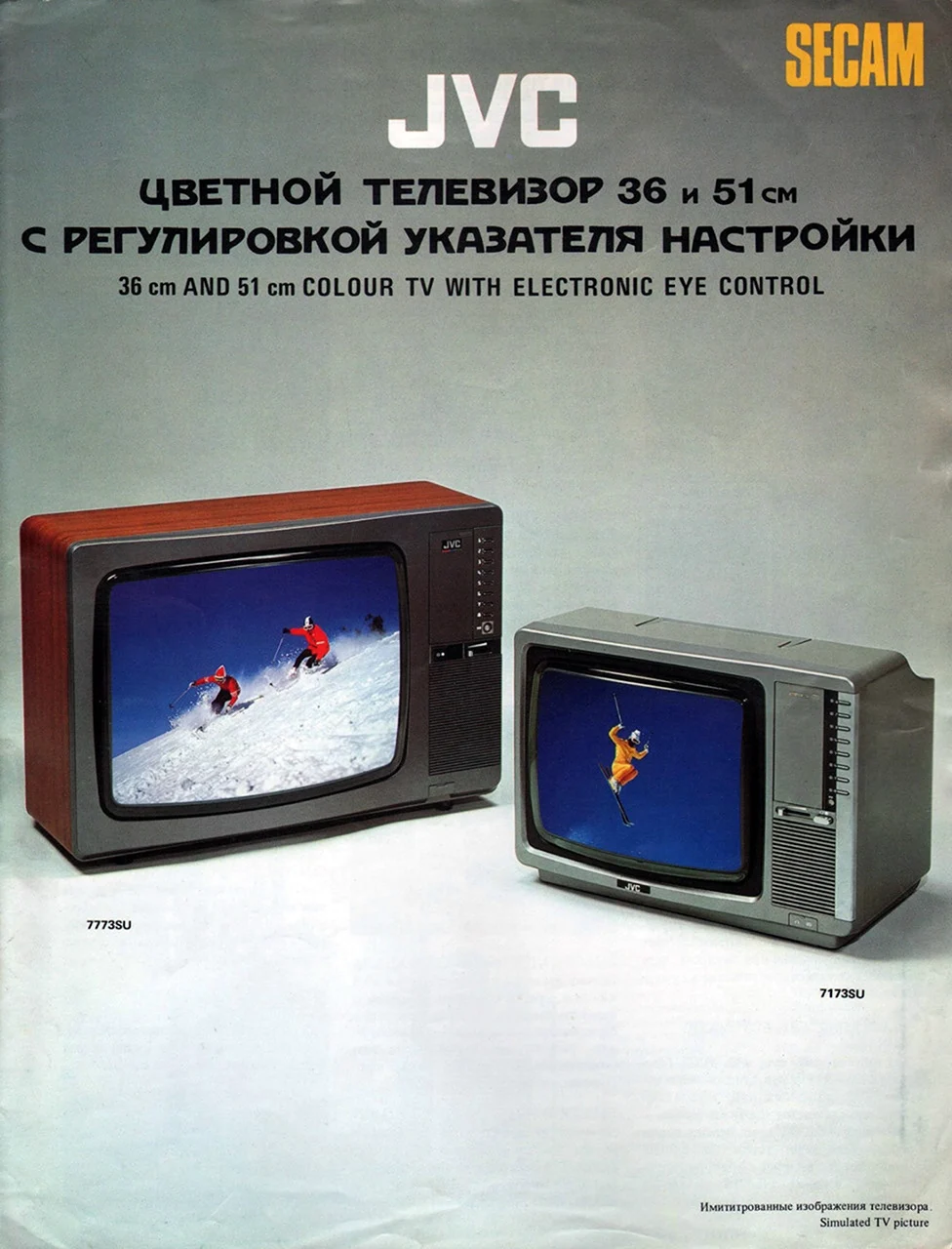 Японские телевизоры 80-х
