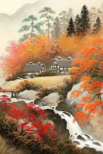 Японский художник Koukei Kojima