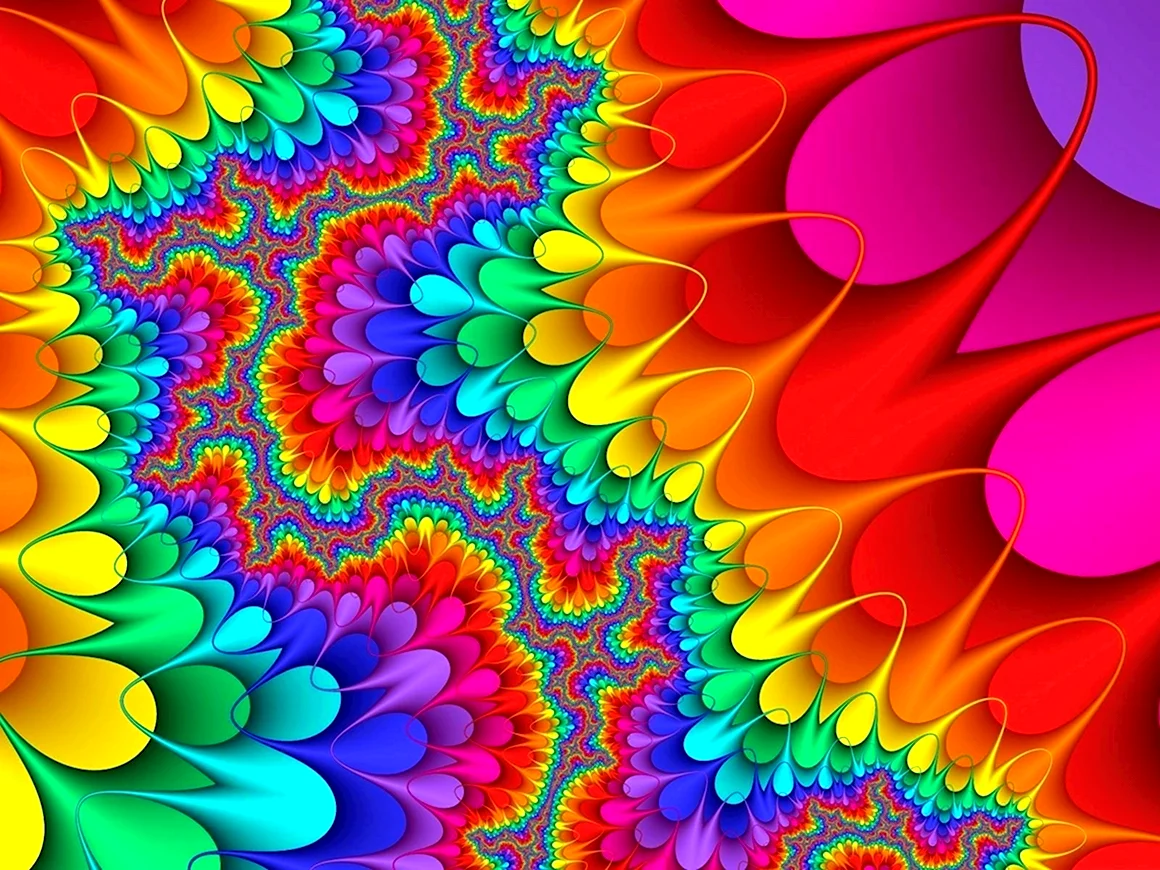 Яркие цвета