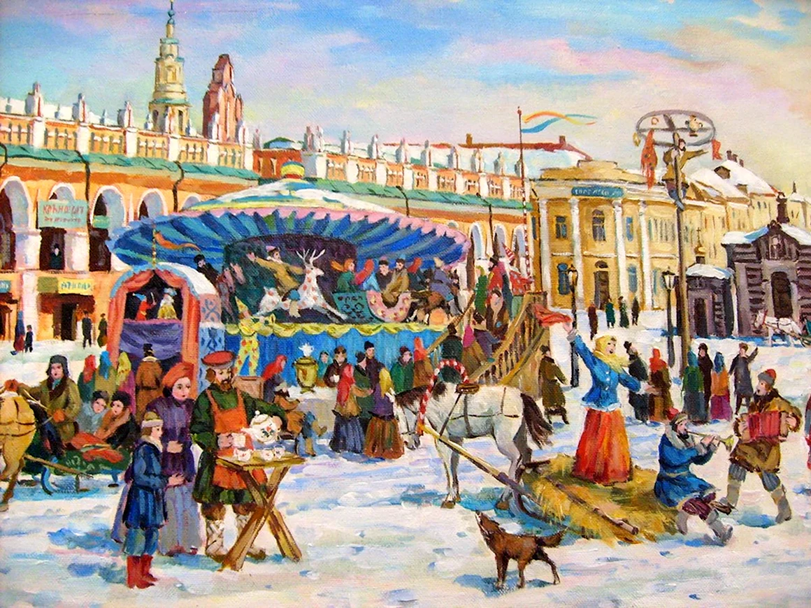 Ярмарка художник Куликов
