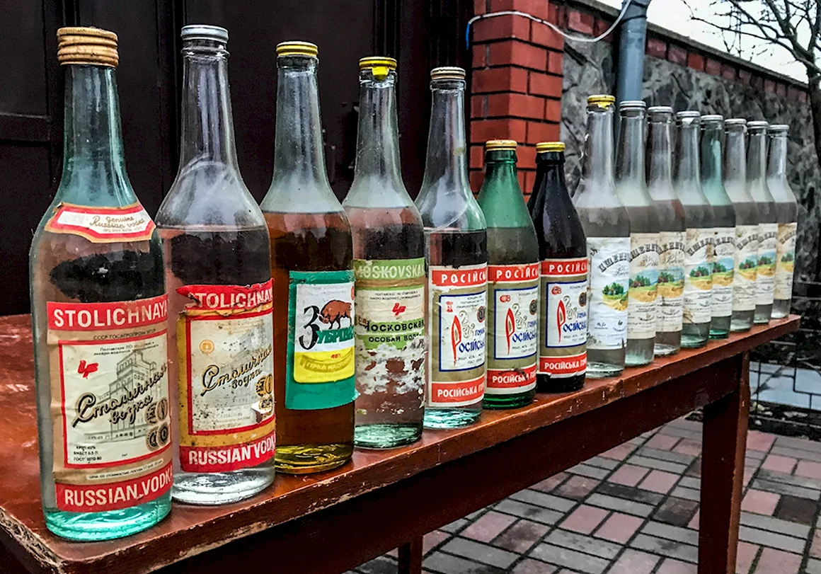 Ящик водки пшеничная СССР
