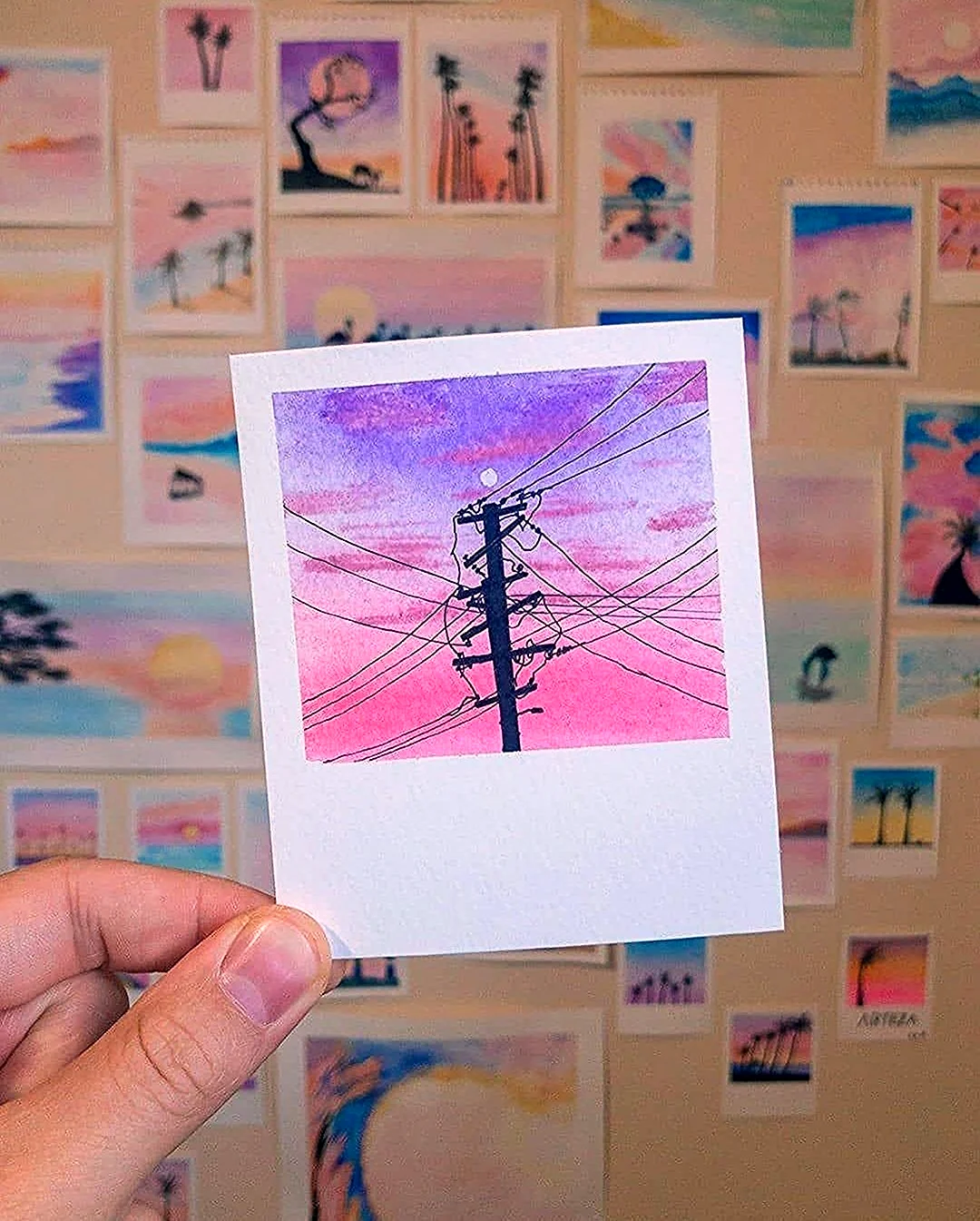 Идеи для нарисованных фотокарточек
