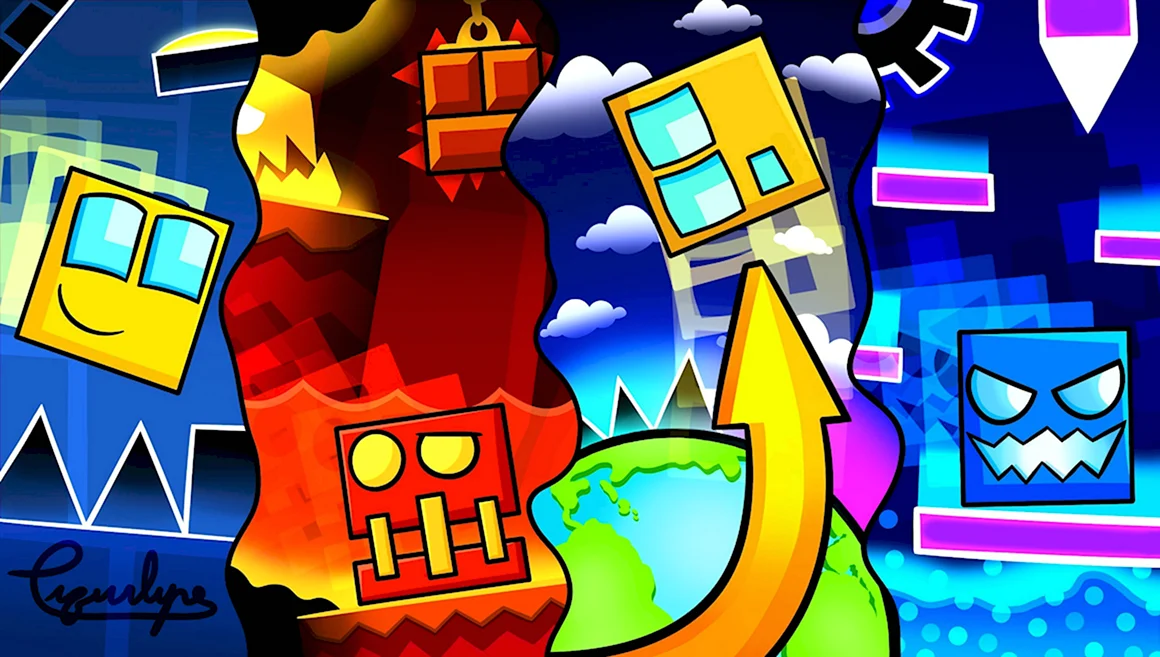 Игра Geometry Dash
