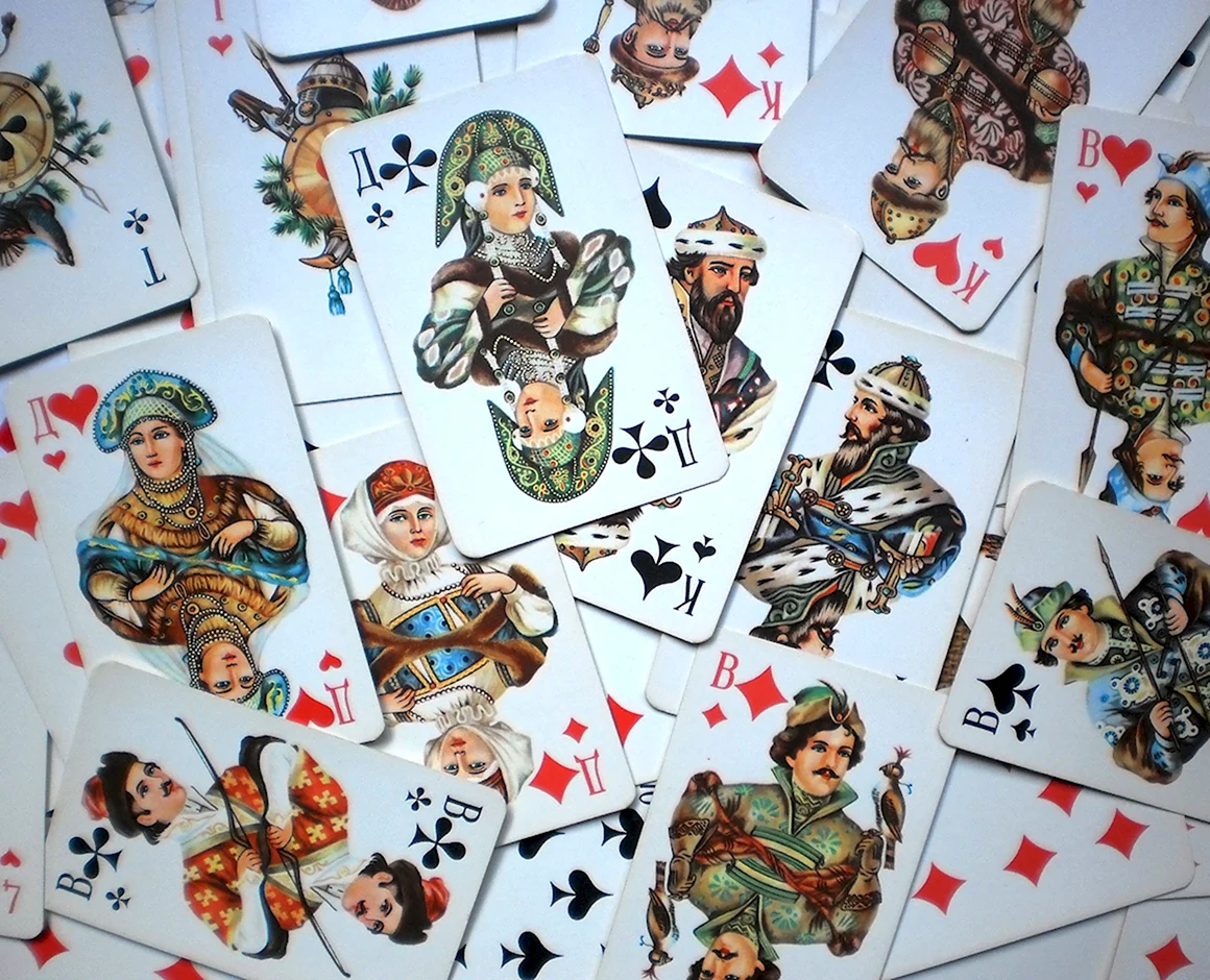 Игральные карты 90-х годов