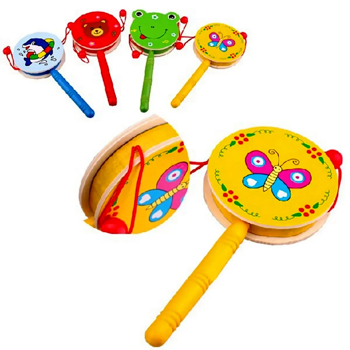 Игрушка погремушка Rattle Drum
