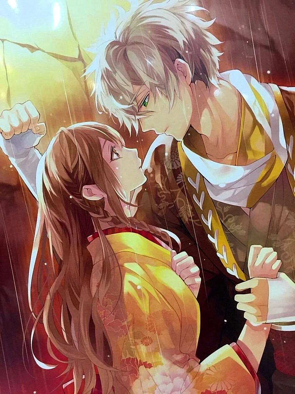 Ikemen Sengoku поцелуй