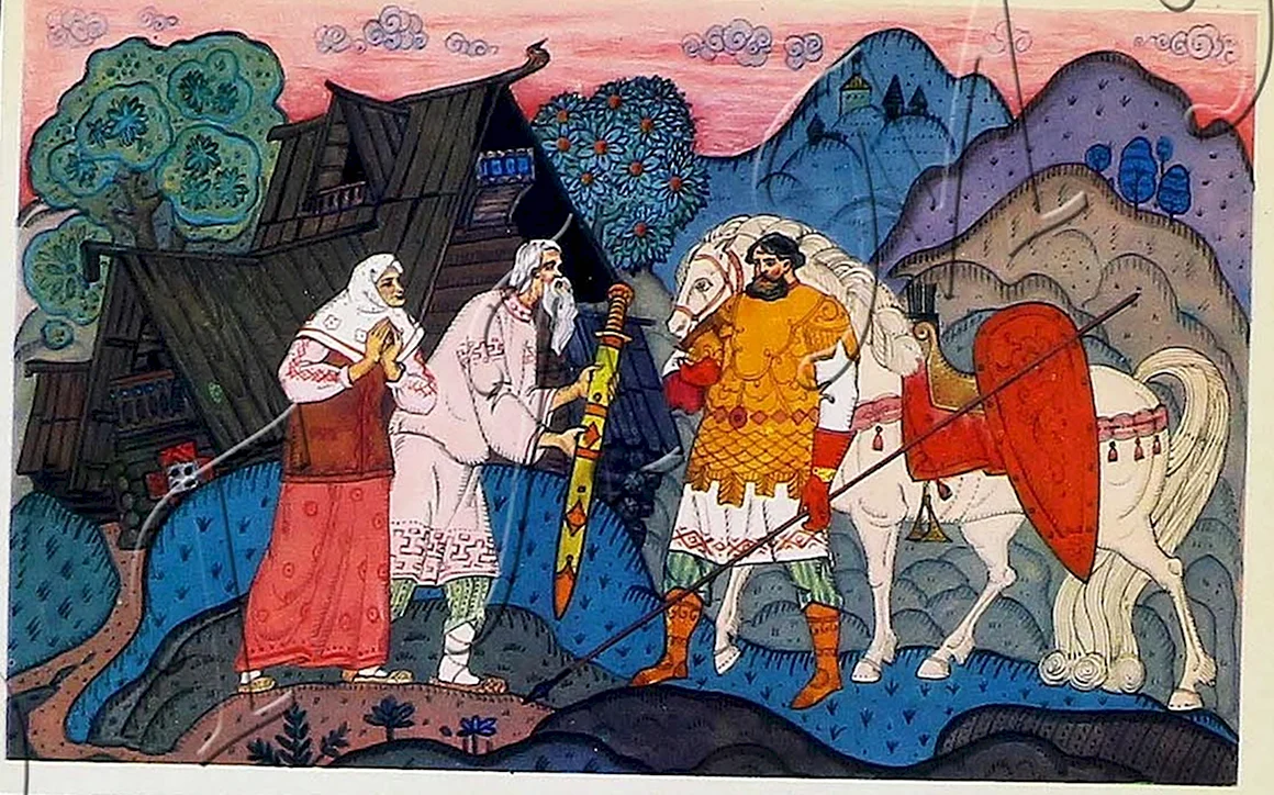 Илья Муромец художник Фокеев