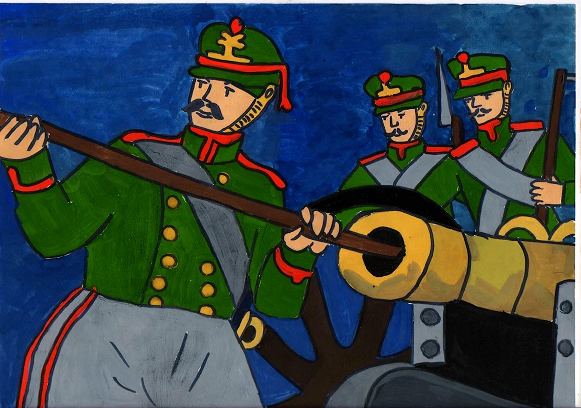 Илюстратсия Бородино