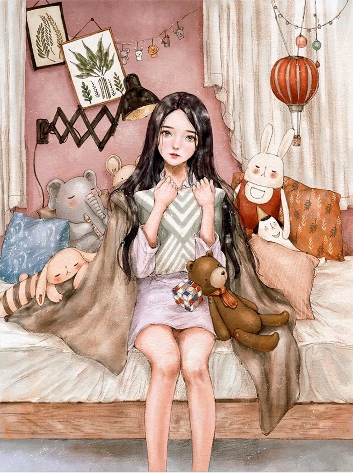 Иллюстратор 애뽈 Aeppol Корея