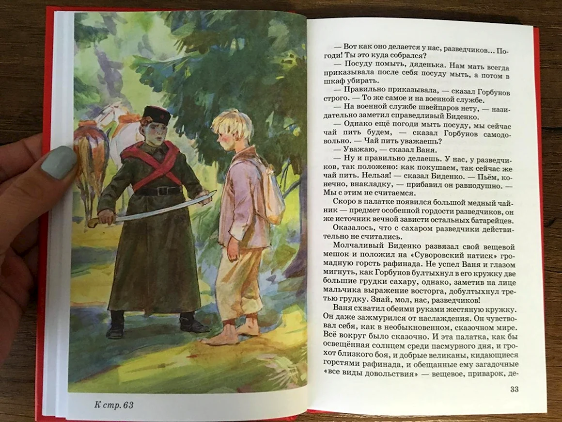 Иллюстрации к книге Катаева сын полка