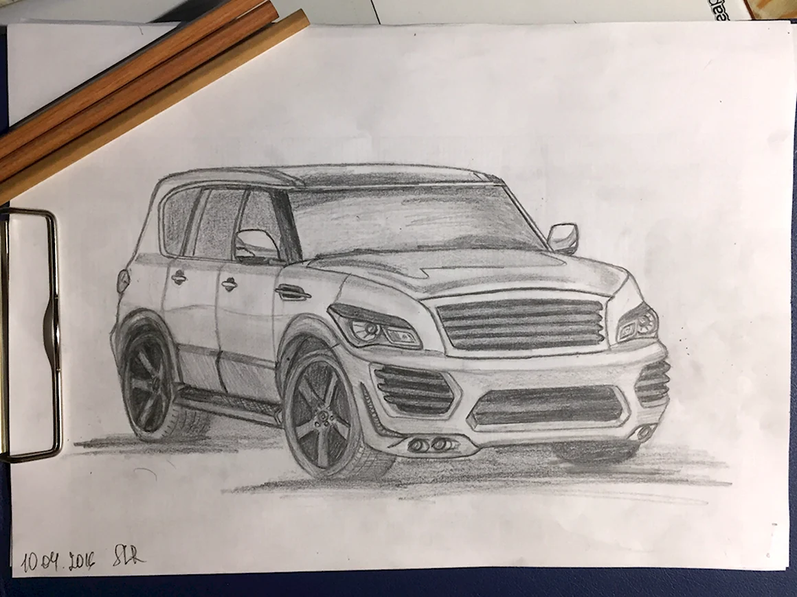 Инфинити qx80 раскраска