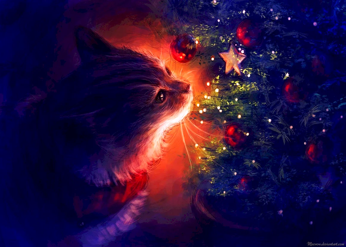 Йольский кот арт