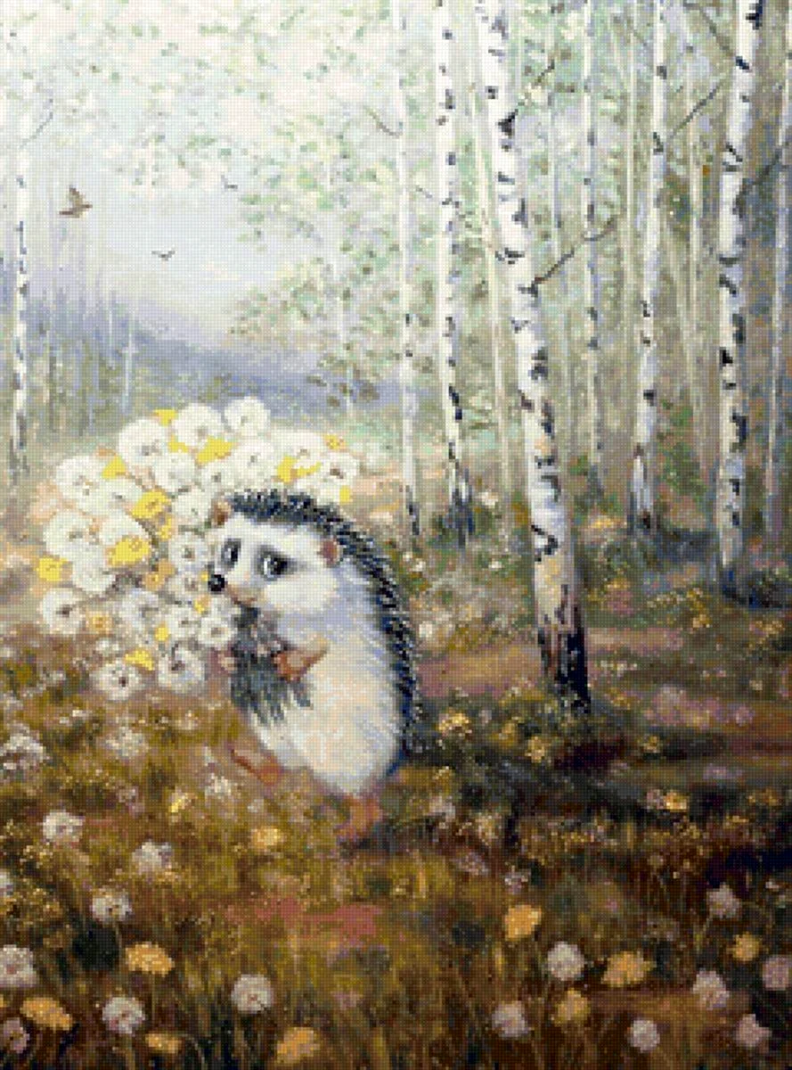 Ирина Глущенко художник Ежи