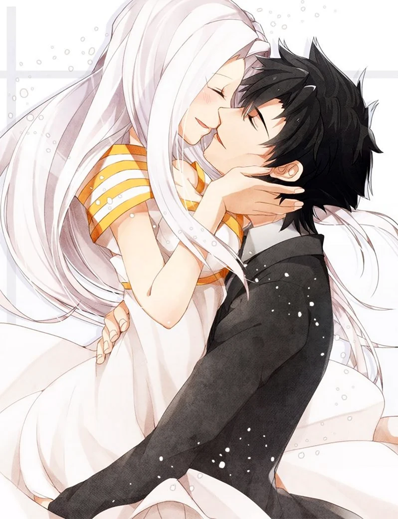 Irisviel von einzbern and Kiritsugu