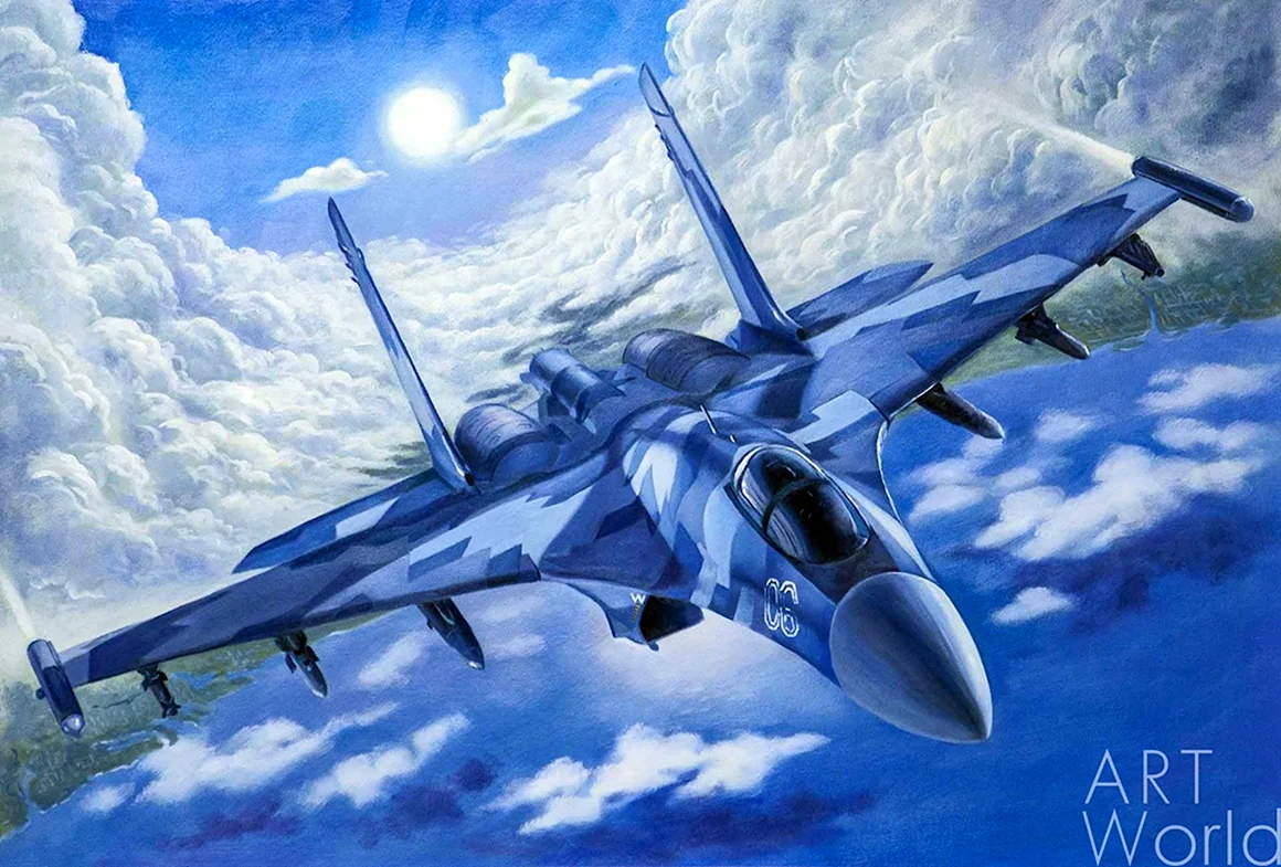 Истребитель Су-35