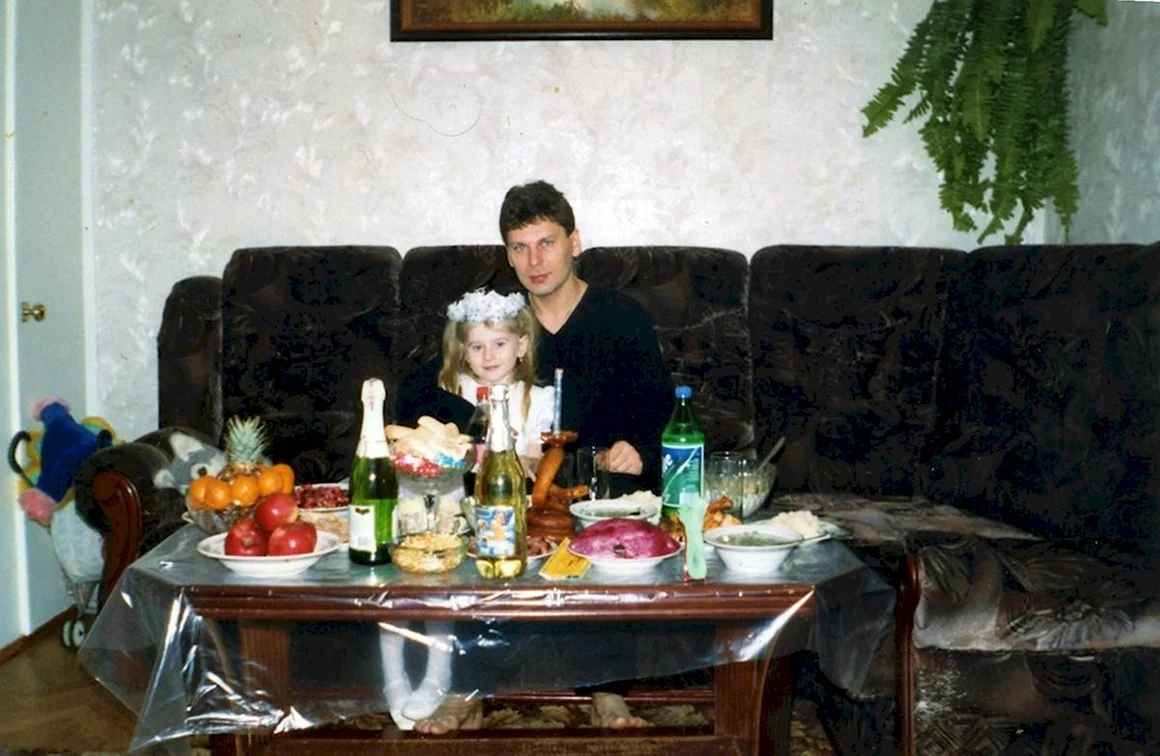 Юра Хой с семьей