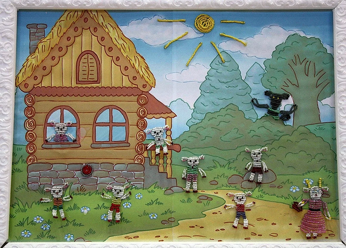 Изба семеро козлят внутри