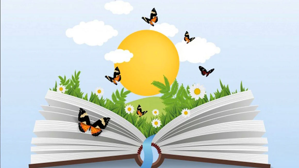 Изображение раскрытой книги