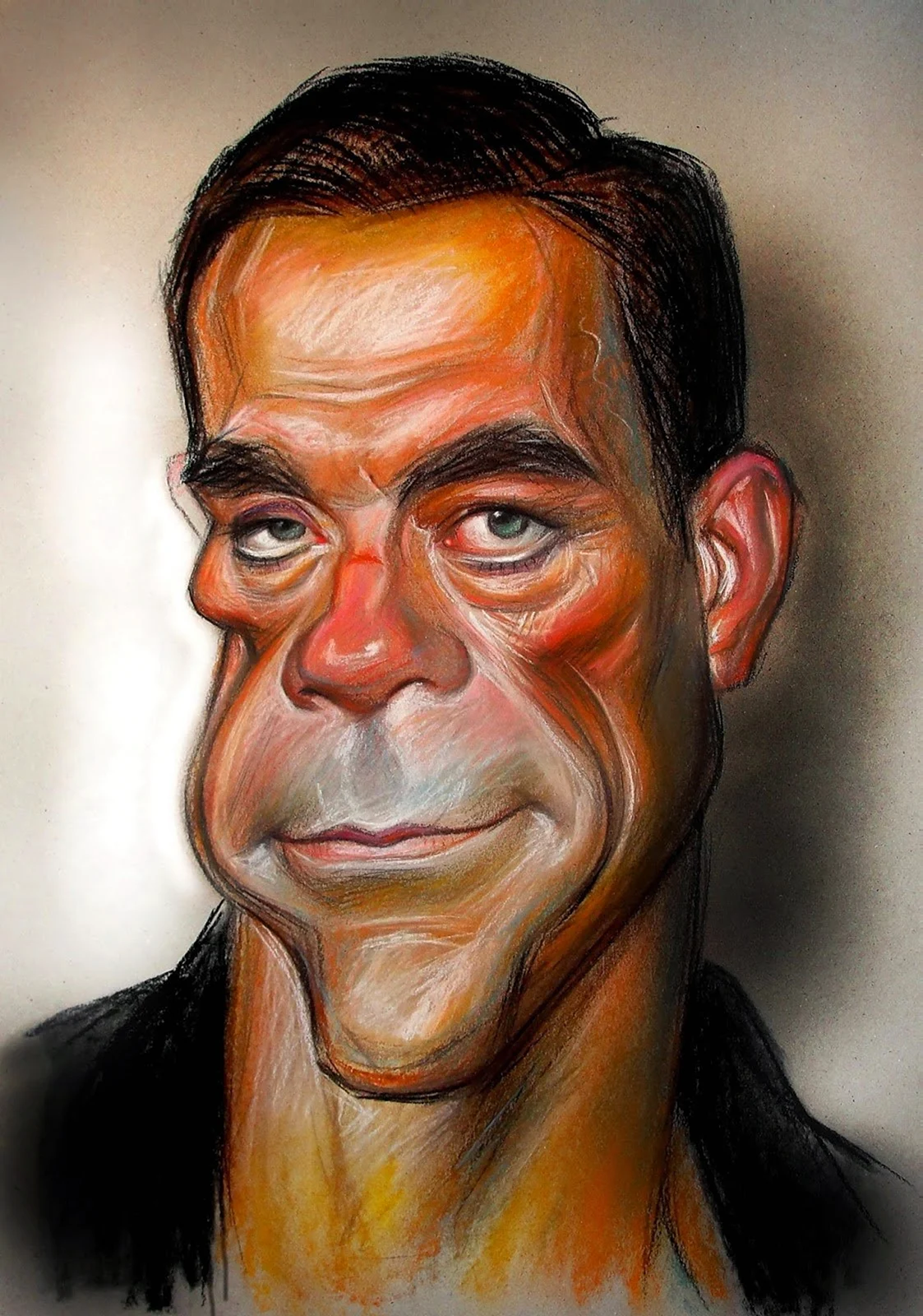 Jean-Claude van Damme карикатура