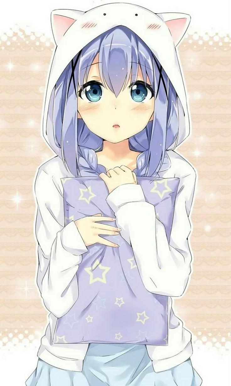 Kafuu Chino неко