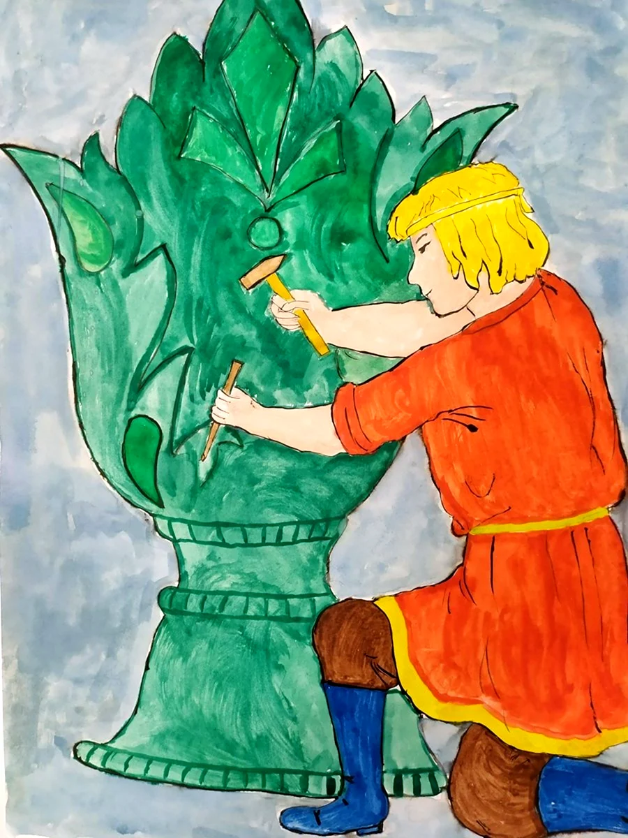 Каменный цветок Бажов