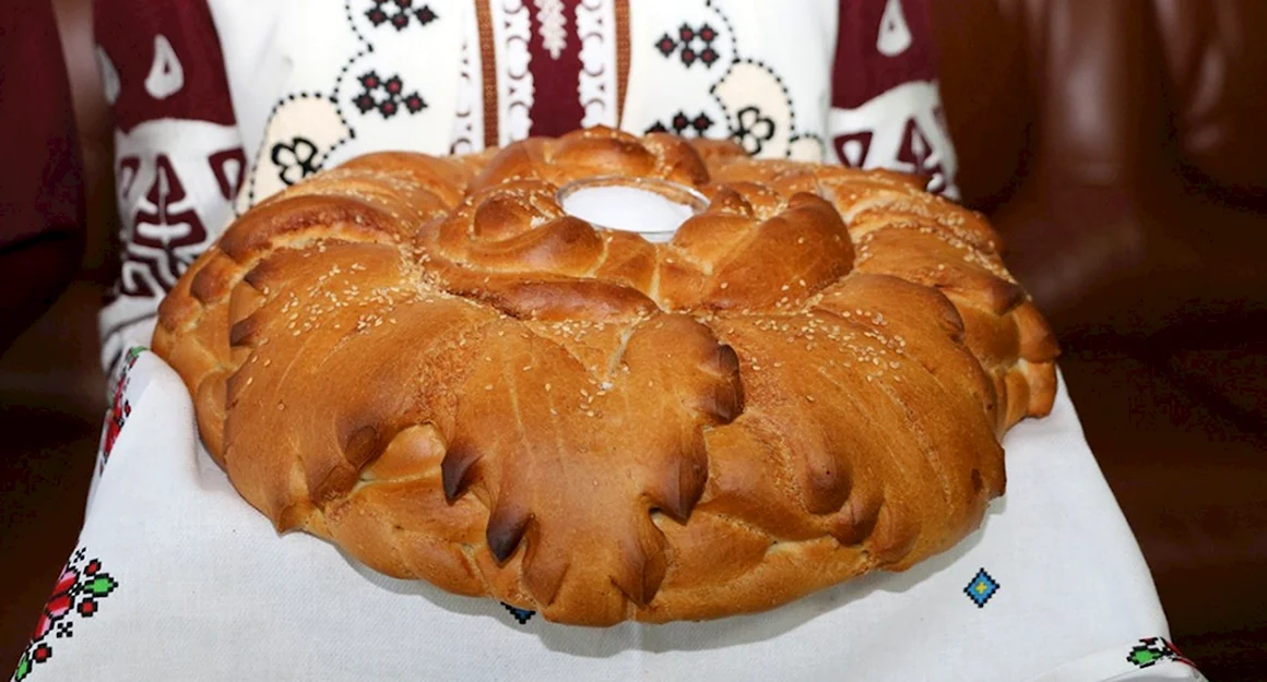 Каравай хлеб соль