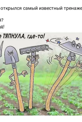 Карикатуры дача огород