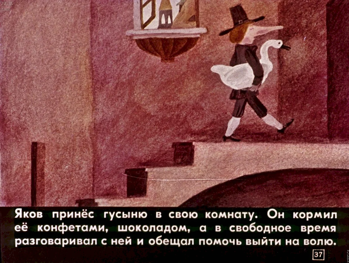 Карлик нос СССР диафильм