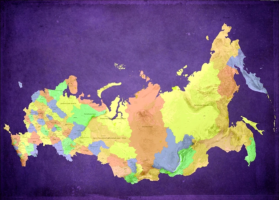 Карта России
