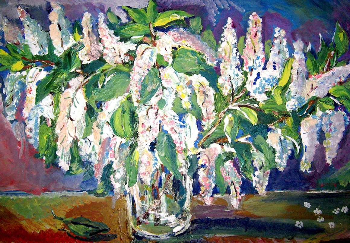 Картина Есенина черемуха